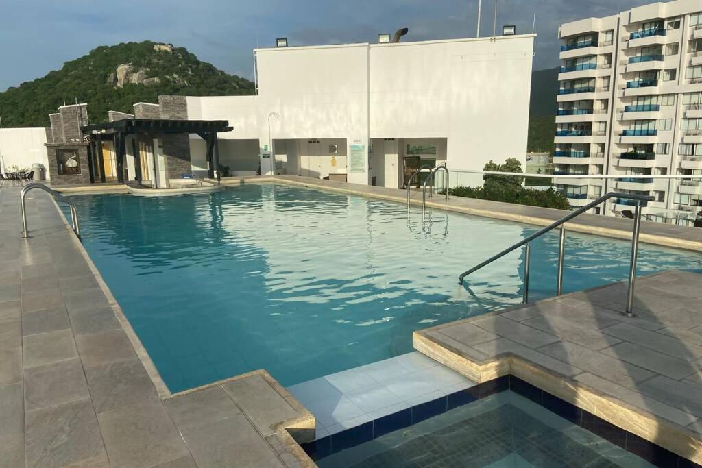 Espectacular Apartamento En Pozos Colorados Daire Santa Marta Dış mekan fotoğraf