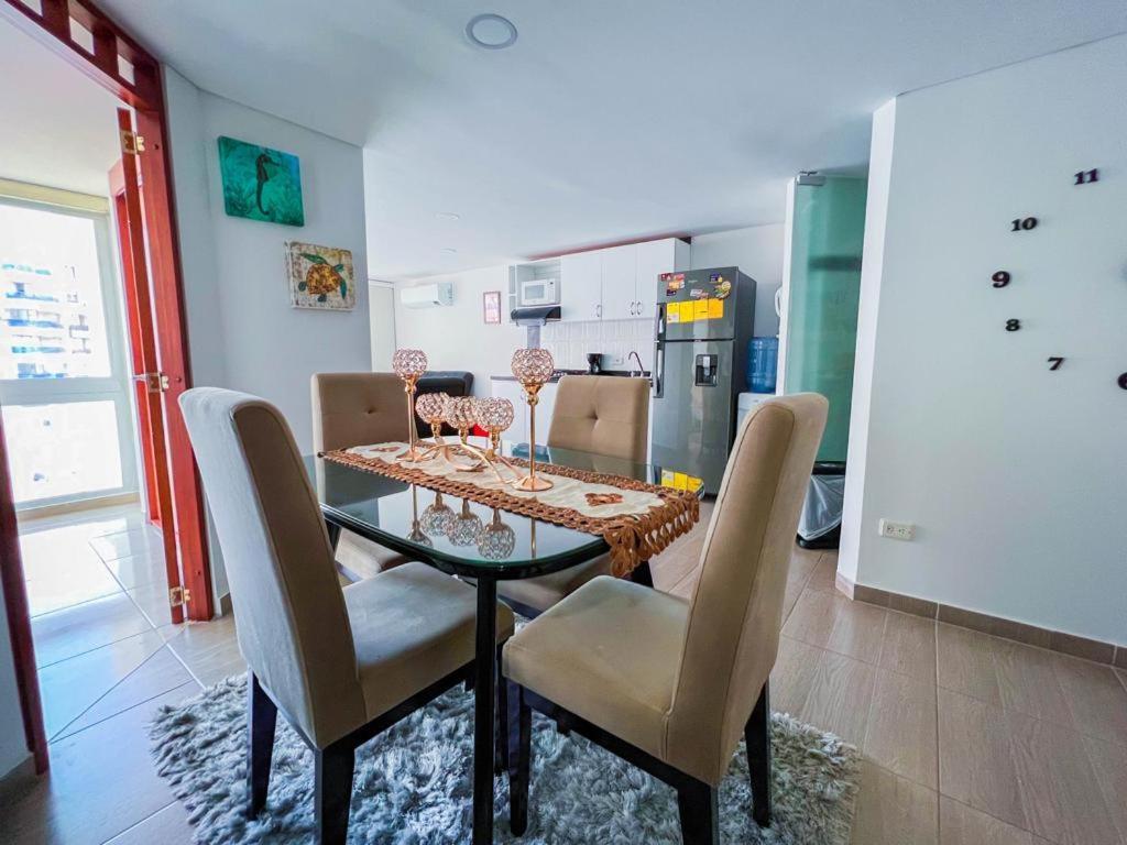 Espectacular Apartamento En Pozos Colorados Daire Santa Marta Dış mekan fotoğraf